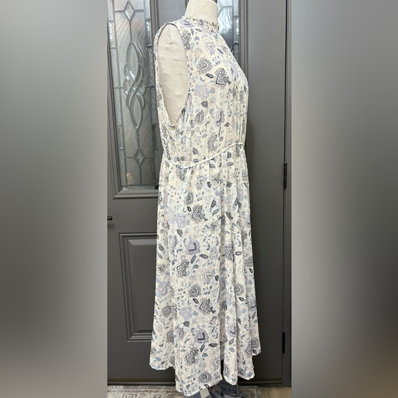 Torrid Midi Clip Dot Mock Neck Dress | Size 3X - Picture 4 of 10